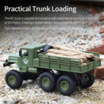 JJR/C 1:18 2.4Ghz 4 Channel Remote Control Dongfeng 7 Six-wheeled Armor Truck Vehicle Toy(Yellow) - Image 6