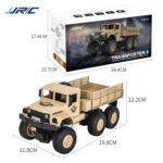 JJR/C 1:18 2.4Ghz 4 Channel Remote Control Dongfeng 8 Six-wheeled Armor Truck Vehicle Toy(Green) - Image 13