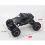 HD6026 1:16 Large Alloy Climbing Car Mountain Cross-country Four-wheel Drive Remote Control Car Toy, Size: 28cm(Blue) - Image 3