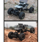 HD6026 1:16 Large Alloy Climbing Car Mountain Cross-country Four-wheel Drive Remote Control Car Toy, Size: 28cm(Blue) - Image 4