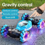 YDJ-D876 Gesture Sensing RC Stunt Car (Red) - Image 2