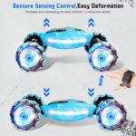 YDJ-D876 Gesture Sensing RC Stunt Car (Grey) - Image 4