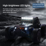 SCY-16103 2.4G 1:16 Electric 4WD RC Off-road Vehicle Car Toy (Dark Gray) - Image 5