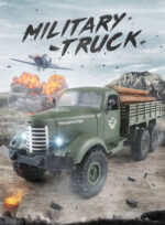 JJR/C Q60 Transporter-1 Full Body 1:16 Mini 2.4GHz RC 6WD Tracked Off-Road Military Truck Car Toy(Army Green) - Image 7