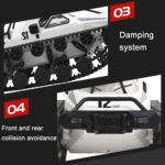 SG-1203 1:12 2.4G Simulation Remote Control EV Tracked Vehicle Tank Off-road Vehicle Model Car Toy (Grey) - Image 6