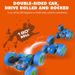 JJR/C Q9 2.4Ghz Remote Control Stunt Tumbling Car Vehicle Toy (Blue) - Image 12