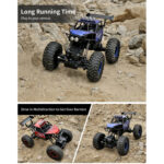 JJR/C Q112 1:14 4WD Remote Control Alloy Climbing Car (Red) - Image 5
