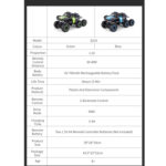 JJR/C Q101 1:10 2.4G 6 Drive Remote Control Car Off-Road Vehicles(Green) - Image 7