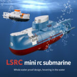 LSRC Mini USB Charging Remote Control Submarine Children Toy(Blue) - Image 4