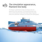LSRC Mini USB Charging Remote Control Submarine Children Toy(Blue) - Image 13