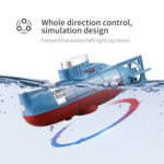 LSRC Mini USB Charging Remote Control Submarine Children Toy(White) - Image 7