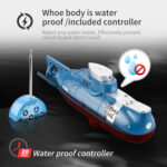 LSRC Mini USB Charging Remote Control Submarine Children Toy(White) - Image 10