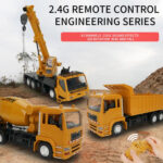 MoFun 3824 2.4G 10-channel Remote Control Simulation Engineering Vehicle, Style:Dump Truck - Image 3