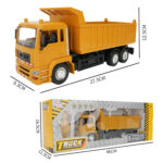 MoFun 3824 2.4G 10-channel Remote Control Simulation Engineering Vehicle, Style:Dump Truck - Image 7