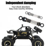2.4GHz 4WD Double Motors Off-Road Climbing Car Remote Control Vehicle, Model:6141(Black) - Image 3