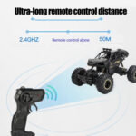 2.4GHz 4WD Double Motors Off-Road Climbing Car Remote Control Vehicle, Model:6141(Black) - Image 6