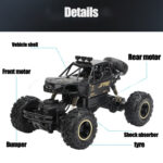 2.4GHz 4WD Double Motors Off-Road Climbing Car Remote Control Vehicle, Model:6241(Silver) - Image 7