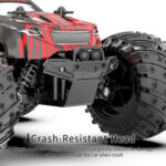 JJR/C Q105 2.4G RC Electric Climbing Off-Road Vehicle(Black Red) - Image 4