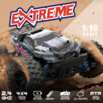 9302E 1:18 Full Scale Remote Control 4WD High Speed Car(Yellow) - Image 8
