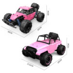 9303E 1:18 Full Scale Remote Control 4WD High Speed Car(Blue) - Image 3