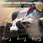 9306E 1:18 Full Scale Remote Control 4WD High Speed Car(Blue) - Image 7