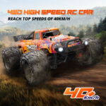 9500E 1:16 Full Scale Remote Control 4WD High Speed Car(Red) - Image 7