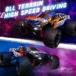 9501E 1:16 Full Scale Remote Control 4WD High Speed Car(Red) - Image 7