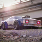 JJR/C Q142 Full Scale Electric Four-wheel Drive Muscle High Speed Drift RC Car(Blue) - Image 8
