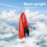 JJR/C S8 2.4G Mini RC Upright High Speed Stunt Boat(Red) - Image 5