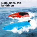 JJR/C S8 2.4G Mini RC Upright High Speed Stunt Boat(Red) - Image 10
