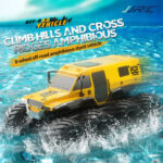 JJR/C Q137 Eight-Wheel Amphibious RC Vehicle(Black) - Image 4