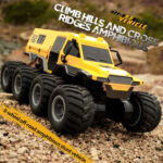 JJR/C Q137 Eight-Wheel Amphibious RC Vehicle(Black) - Image 6