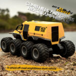 JJR/C Q137 Eight-Wheel Amphibious RC Vehicle(Black) - Image 8