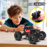 JJR/C Q145 Conqueror Alloy Climbing Remote Control Car(Blue) - Image 5