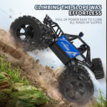 JJR/C Q145 Conqueror Alloy Climbing Remote Control Car(Blue) - Image 9
