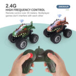 JJR/C Q148 2.4G Dinosaur Climbing Remote Control Car Monster Truck(Dark Brown) - Image 5
