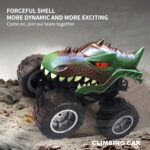 JJR/C Q148 2.4G Dinosaur Climbing Remote Control Car Monster Truck(Dark Brown) - Image 7