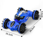 JJR/C Q150 2.4G 4WD Drive Double Sided Remote Control Amphibious Car(Green) - Image 2