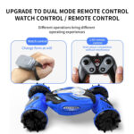 JJR/C Q150 2.4G 4WD Drive Double Sided Remote Control Amphibious Car(Green) - Image 3
