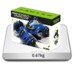 JJR/C Q150 2.4G 4WD Drive Double Sided Remote Control Amphibious Car(Green) - Image 8