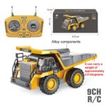 MoFun 1048 2.4G remote control nine-channel cargo construction vehicle 1:24 multi-function mining truck dumper - Image 2