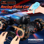 MoFun JC02 2.4G remote control twist multi-function stunt car Dual control For Orange For Green - Image 6