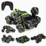 MoFun JC03 2.4G 360-degree Swing Arm Six-wheel Drift Spray Stunt Car - Image 2