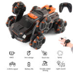 MoFun JC03 2.4G Six-wheel Drift Spray Stunt Car - Image 4