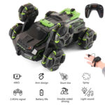 MoFun JC03 2.4G Six-wheel Drift Spray Stunt Car - Image 5