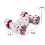 MoFun  JC06 2.4G Remote Control Torsion Stunt Car, Specifications:Single RC(Blue) - Image 2