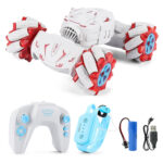 MoFun  JC06 2.4G Remote Control Torsion Stunt Car, Specifications:Dual RC(Blue) - Image 3