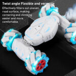 MoFun  JC06 2.4G Remote Control Torsion Stunt Car, Specifications:Dual RC(Blue) - Image 4