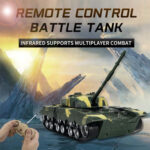 MoFun 369  Remote Control Tank 1:32 Four-way RC Vehicle(Green) - Image 8