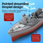 MoFun 803 2.4G Remote Control Warship Simulation Ship(803D) - Image 4
